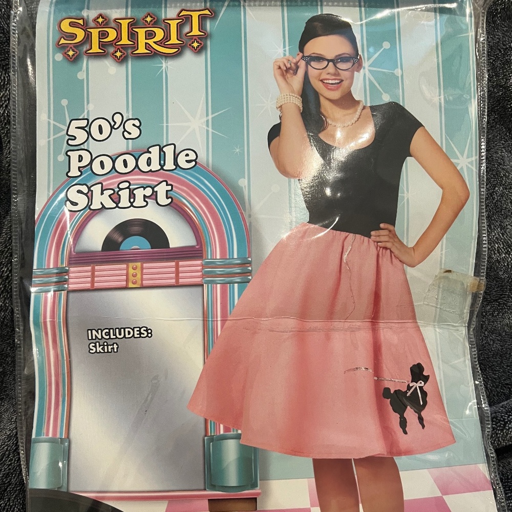 Spirit Halloween Poodle Skirt